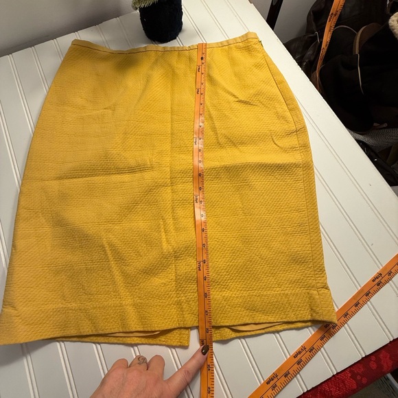 The Limited Mustard Pencil Skirt - Picture 5 of 9